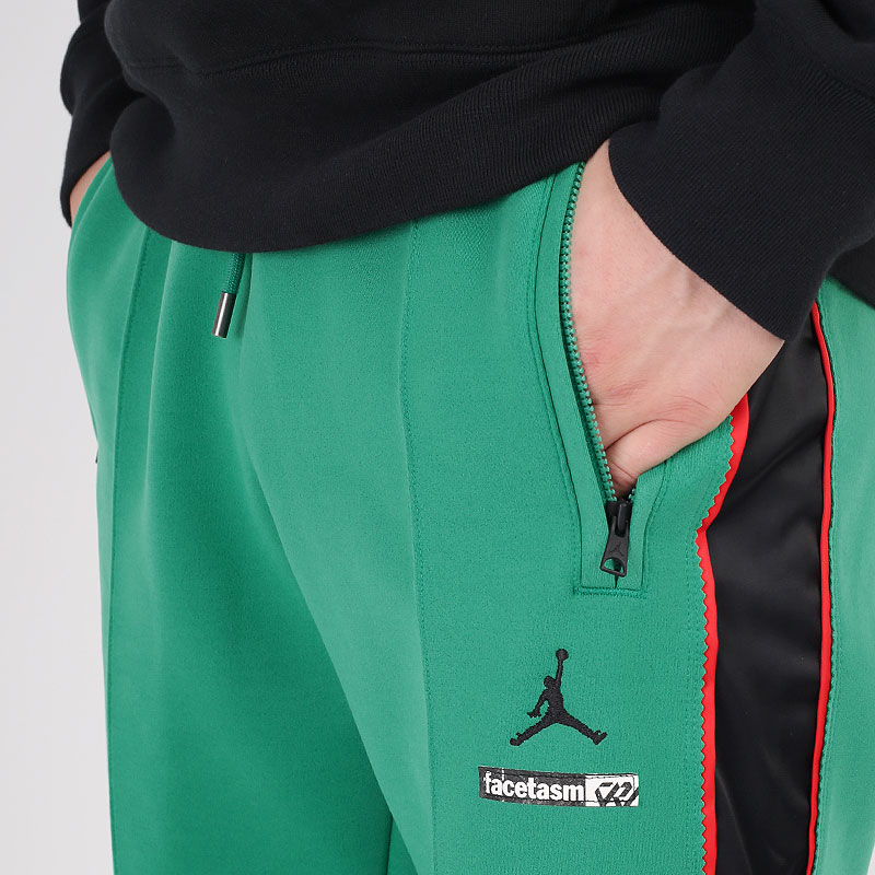 мужские зеленые брюки Jordan Why Not ? x Facetasm Track Pants DC4641-372 - цена, описание, фото 4